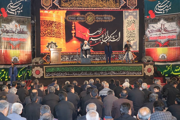 تصاویری از شب عاشورا در زاهدان