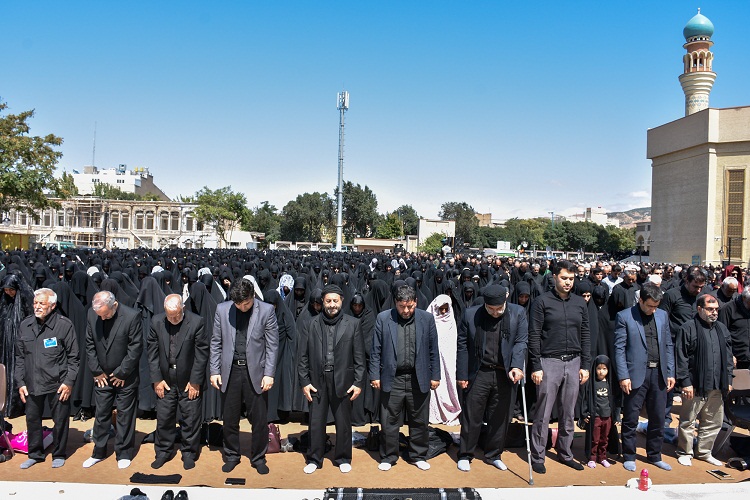 نماز ظهر عاشورا در چهارمحال و بختیاری اقامه شد