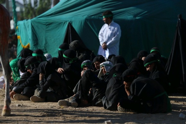 گزارش تصویری از تعزیه‌خوانی در چهارمحال و بختیاری