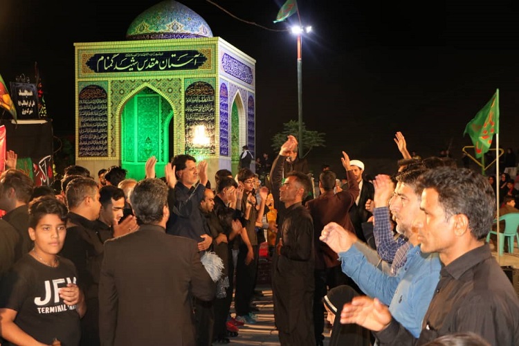 زاهدان در سوگ شهیدان کربلا گریست