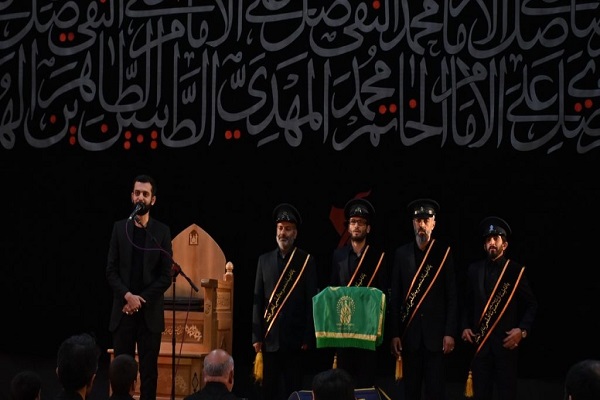 مراسمات عزاداری هیأت هنر و رسانه در قم آغاز شد