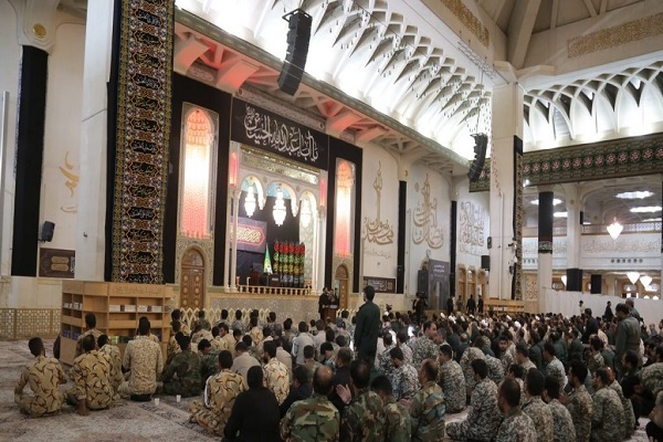 عزاداری نیروهای مسلح استان قم در سالروز شهادت امام سجاد(ع)