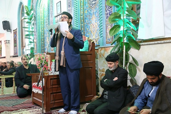 برگزاری مراسم هفتمین روز شهادت امام حسین (ع) در امامزاده حلیمه خاتون