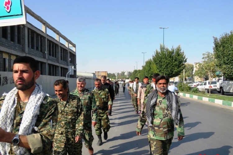 گردهمایی بسیجیان چرام برگزار شد