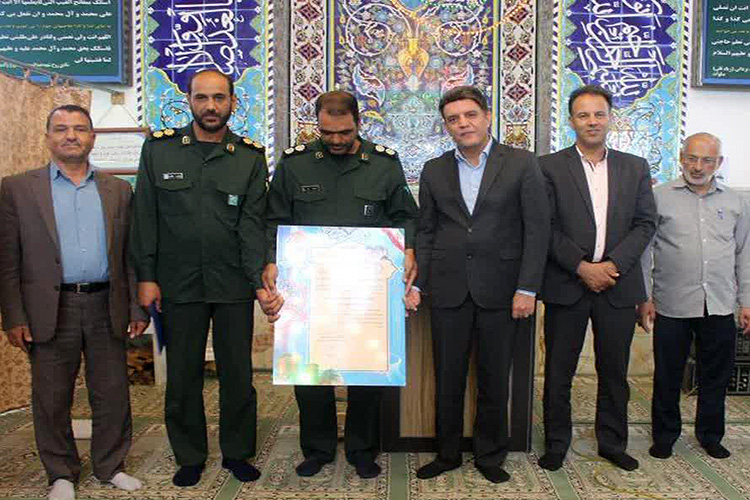 موفق&zwnj;ترین حوزه مقاومت بسیج کارمندی در خاتم تجلیل شد