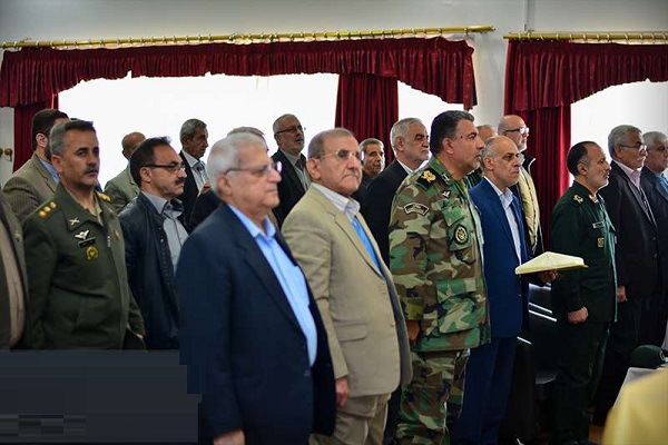 برگزاری همایش فرماندهان دفاع مقدس در ساری