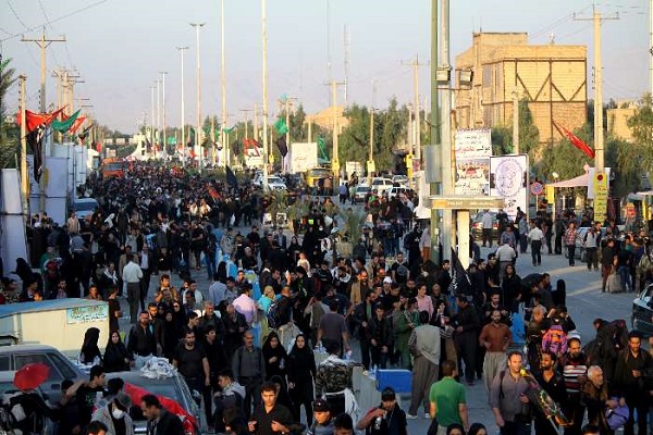 استقرار روزانه 1700 زائر اربعین در ورزشگاه شهید حاجی بابائی مریانج