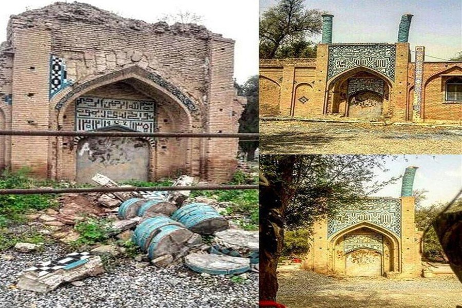 درباره تخریب مناره&zwnj;ها و کاشی&zwnj;کاری&zwnj; بقعه بن جعفر طیار در دزفول/بودجه مسجد ملاحاجی تصویب شد