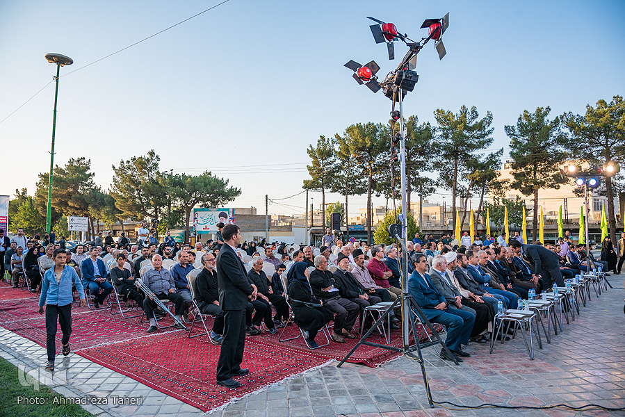 رونمایی از تندیس سلمان فارسی
