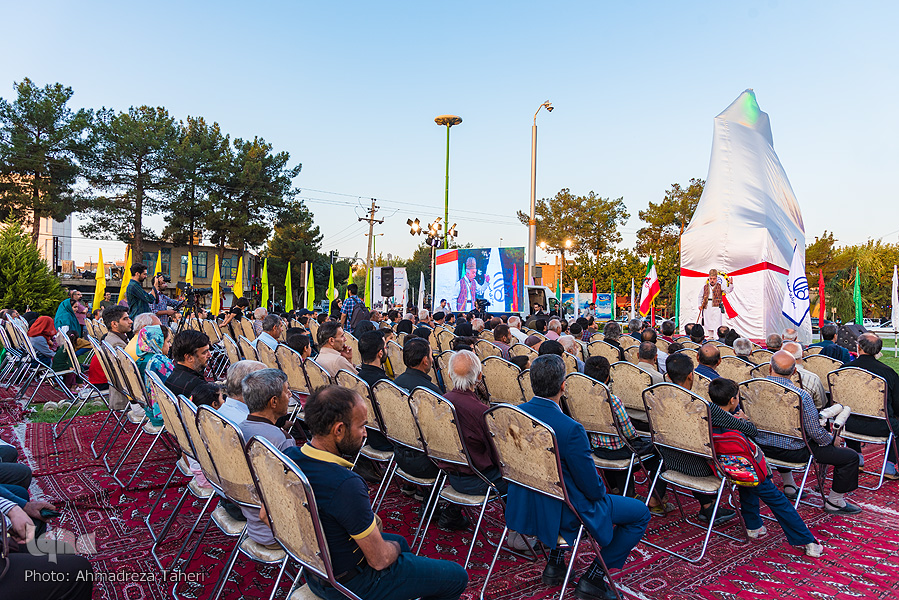 رونمایی از تندیس سلمان فارسی