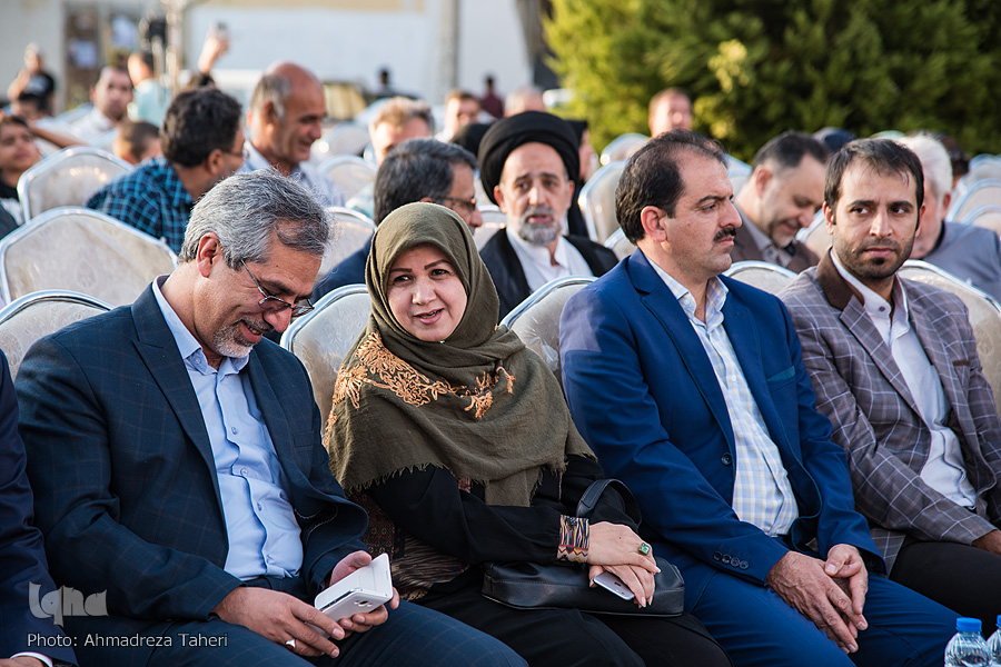 رونمایی از تندیس سلمان فارسی