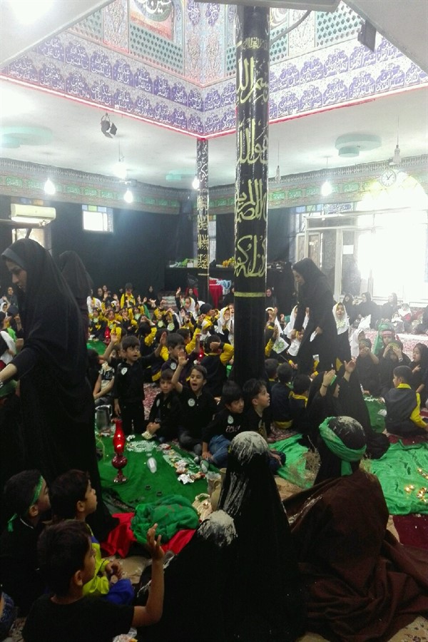 مراسم شهادت حضرت رقیه(س) با حضور خردسالان در خرمشهر برگزار شد