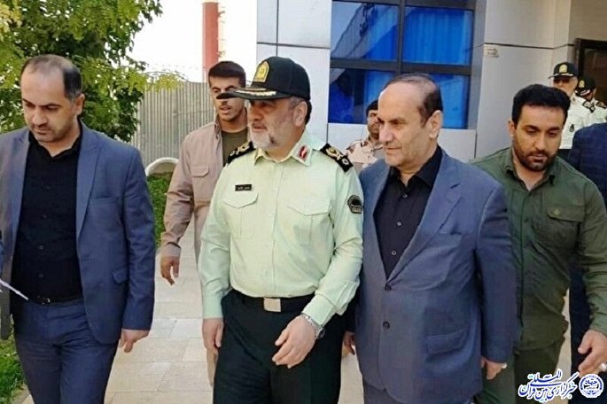 فرمانده نیروی انتظامی وارد ایلام شد