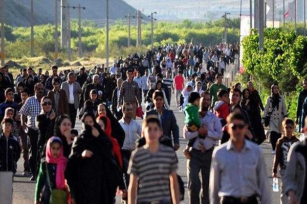 برگزاری همایش &laquo;پیاده&zwnj;روی&raquo; عاشورائیان در همدان