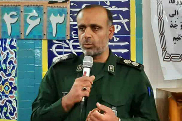 تجلیل از مادر شهید «غلامرضا ابراهیمی» در لامرد