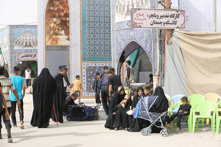 ویزیت رایگان 7 هزار و ۵۳۱ زائر در موکب حضرت معصومه(س)