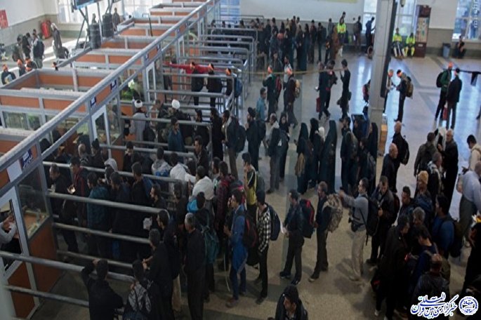 تردد بیش از ۲۷۰ هزار نفر از مرز مهران در ۲۴ ساعت گذشته