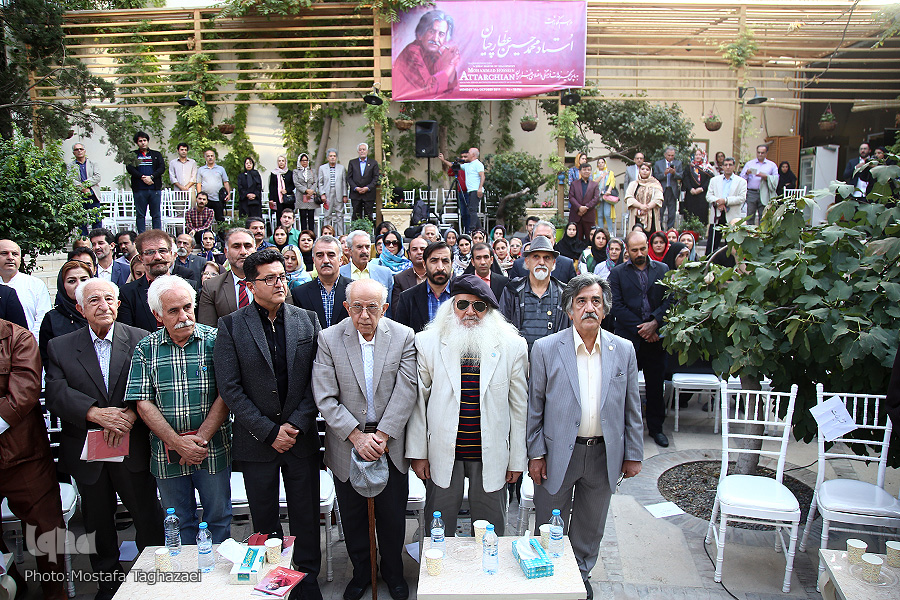 تکریم مقام استادی که هنر را به زیور اخلاق آراسته کرد