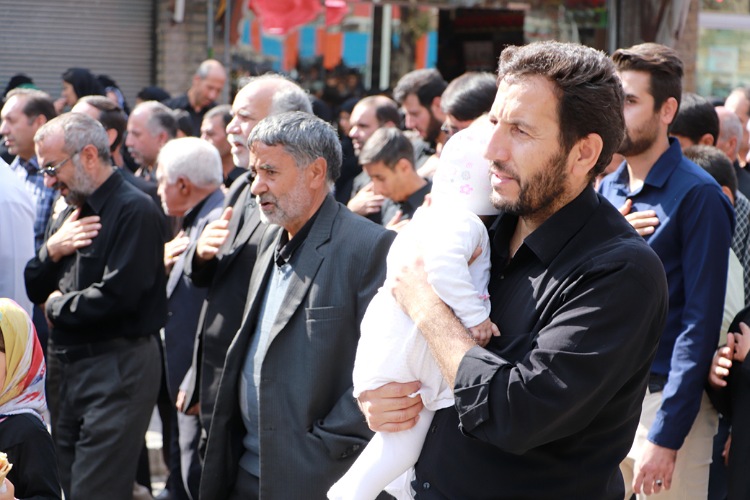 عزاداری جاماندگان اربعین در زنجان