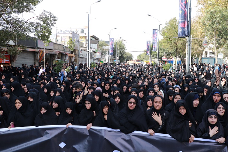 عزاداری جاماندگان اربعین در زنجان