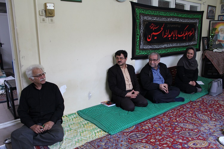 دیدار همکاران فرهنگی جهاددانشگاهی گیلان با استاد م.موید