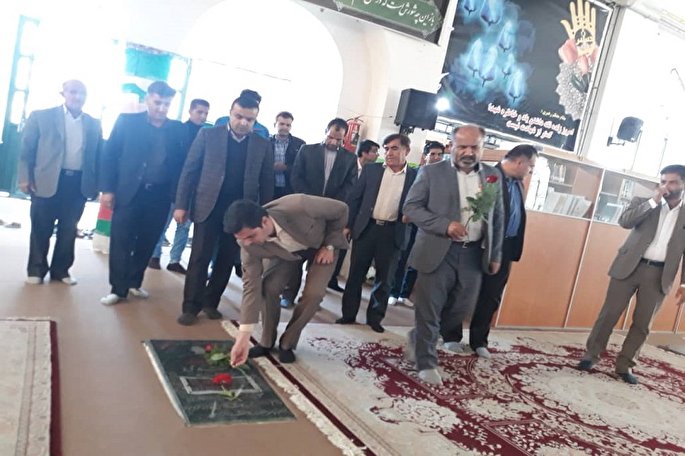 تجدید میثاق جهادگران جهاددانشگاهی کهگیلویه‌و‌بویراحمد با شهدا