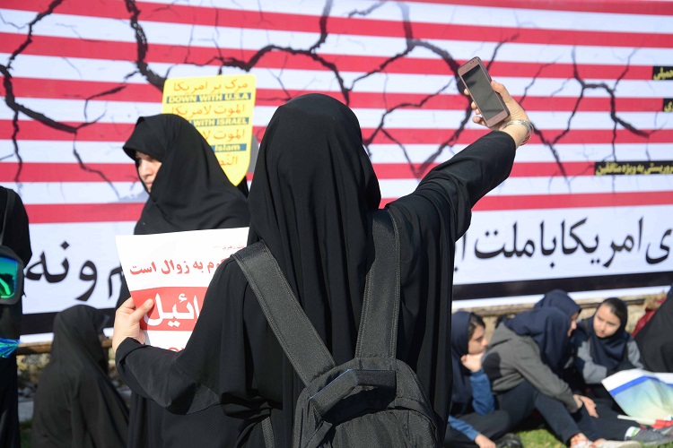 طنین فریاد &laquo;مرگ بر آمریکا&raquo; در راهپیمایی ۱۳ آبان آذربایجان&zwnj;شرقی