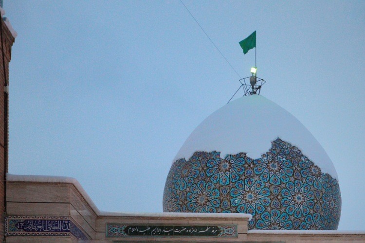 روزهای برفی در زنجان