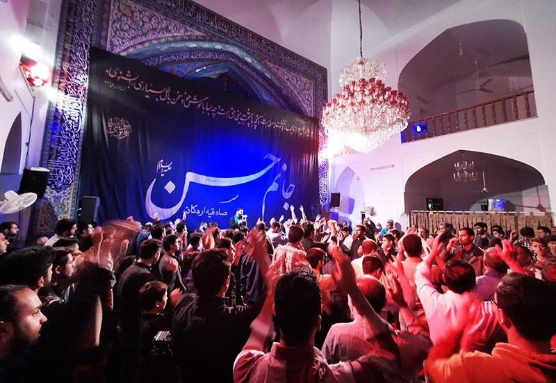 اقامه عزای صادقیه اردکان به مناسبت شهادت امام حسن مجتبی