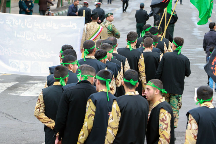 گزارش تصویری دسته عزاداری نظامیان زنجان گزارش تصویری دسته عزاداری نظامیان زنجان