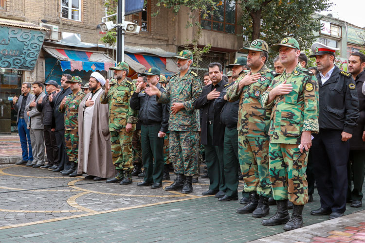 گزارش تصویری دسته عزاداری نظامیان زنجان گزارش تصویری دسته عزاداری نظامیان زنجان