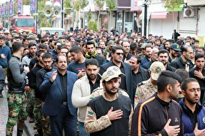 گزارش تصویری دسته عزاداری نظامیان زنجان