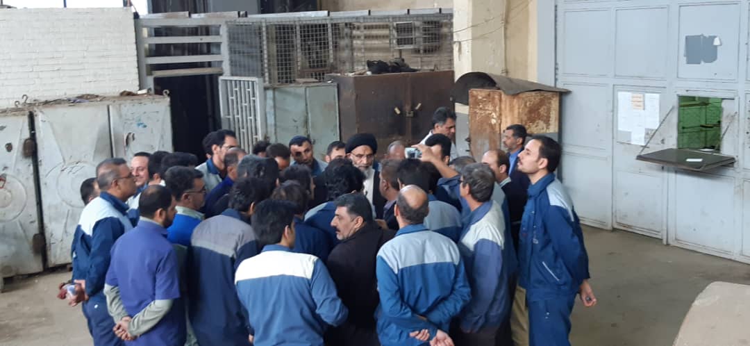 نماینده ولی فقیه در خوزستان از نیروگاه رامین بازدید کرد نماینده ولی فقیه در خوزستان از نیروگاه رامین بازدید کرد