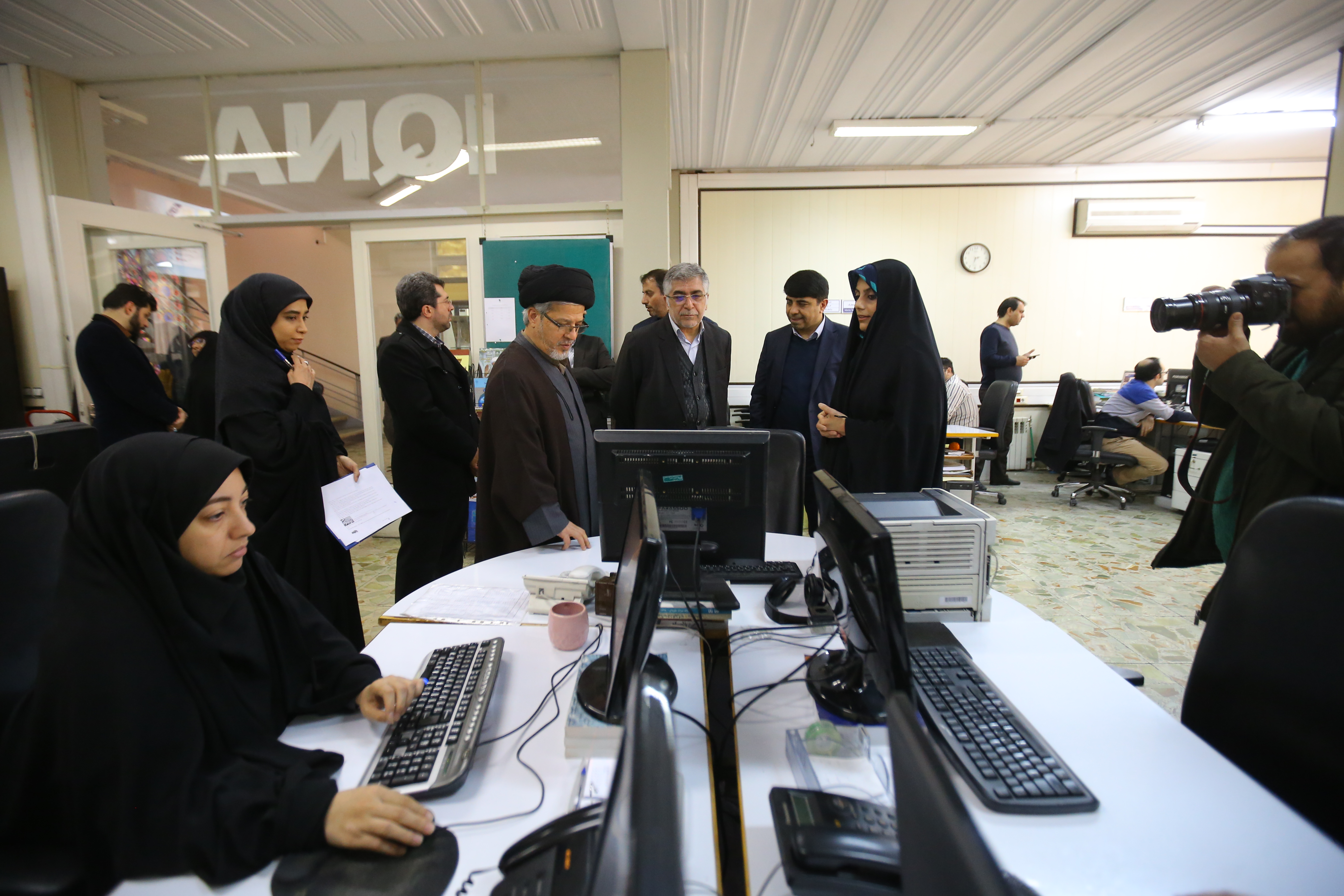 دبیر شورای عالی انقلاب فرهنگی از ایکنا بازدید کرد