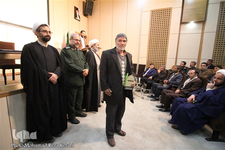 تجلیل از خادمان مساجد همدان