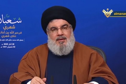 دبیرکل حزب‌الله: جنگ با کرونا ممکن است طولانی مدت باشد