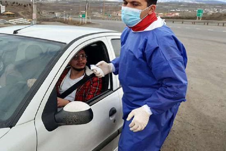 راهاندازی ایستگاه غربالگری در ورودیهای شهر فردیس راهاندازی ایستگاه غربالگری در ورودیهای شهر فردیس