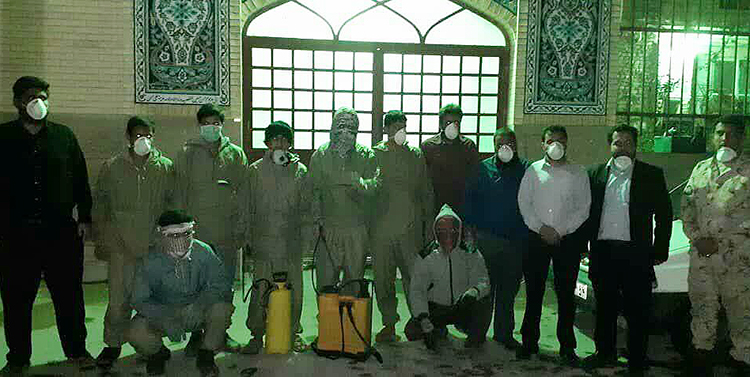 نمود واقعی رزمایش مقابله با کرونا