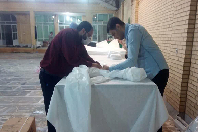 نمود واقعی رزمایش مقابله با کرونا