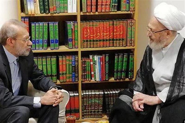 تماس تلفنی آیت&zwnj;الله العظمی سبحانی با رئیس مجلس