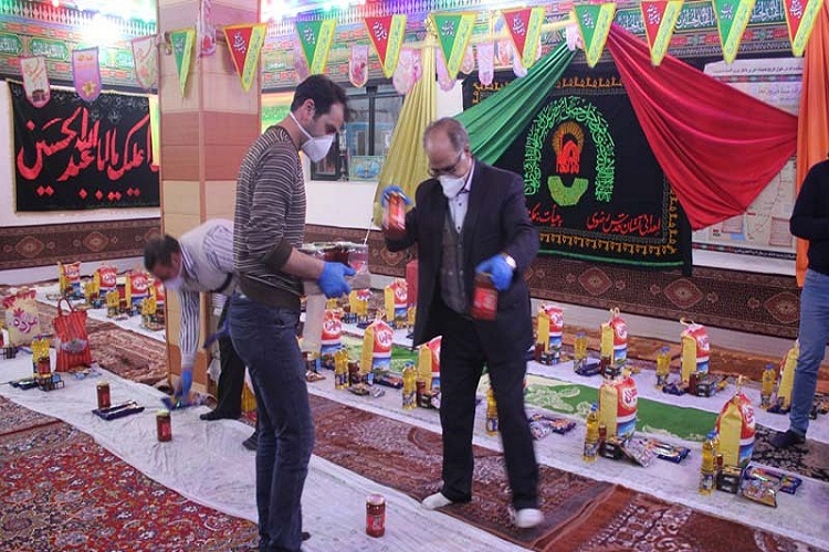 عکس | توزیع بزرگترین سبد معیشتی با نیمه شعبان در مراغه