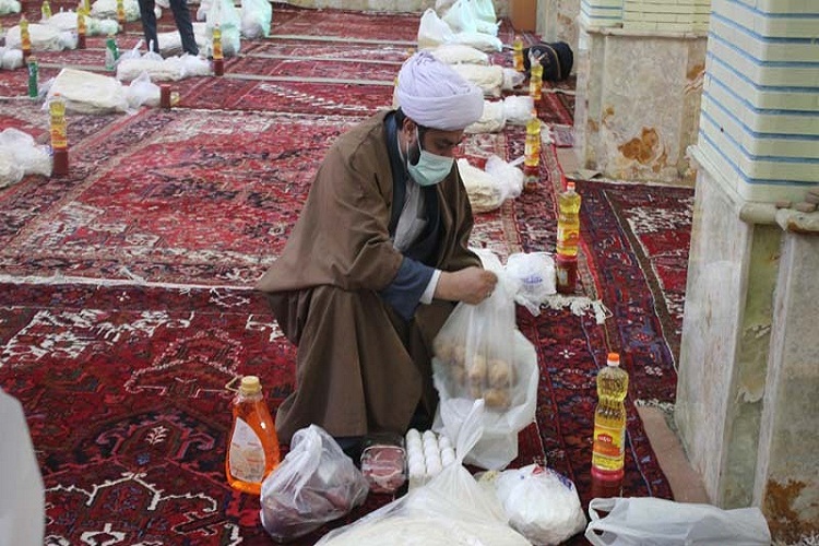 عکس | توزیع بزرگترین سبد معیشتی با نیمه شعبان در مراغه