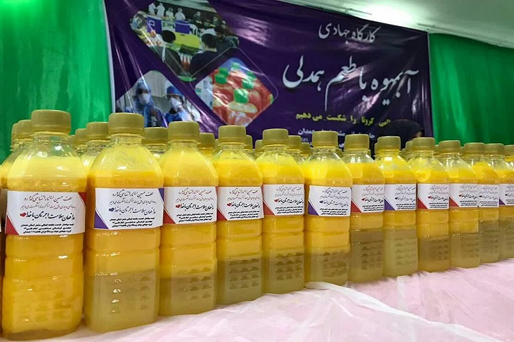 &laquo;آبمیوه با طعم همدلی&raquo; طرحی که باهدف روحیه دهی به بیماران انجام می&zwnj;شود