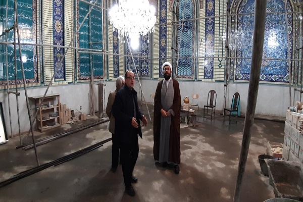 بازسازی مسجد باغمیشه اردبیل