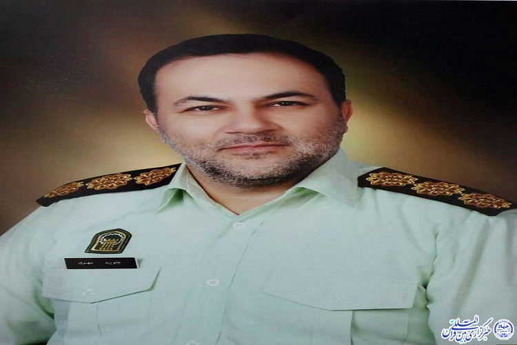 پیکر فرمانده انتظامی اسفراین تشییع شد