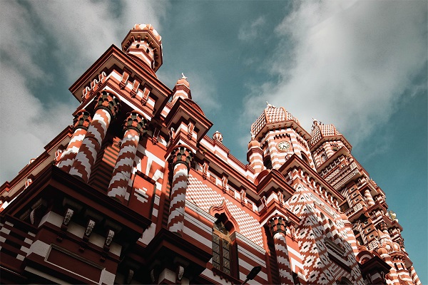 نگاهی به خاص‌ترین مسجد سریلانکا+ فیلم