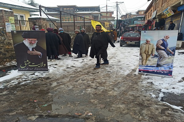 برپایی راهپیمایی گرامیداشت یاد سردار شهید سلیمانی در کشمیر + عکس
