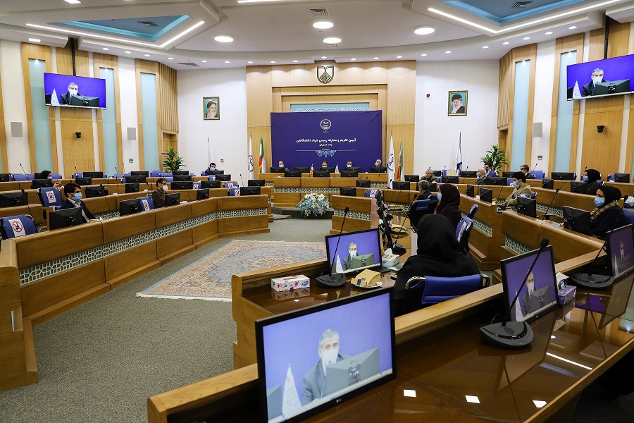 مراسم تودیع و معارفه سرپرست جهاددانشگاهی واحد اصفهان