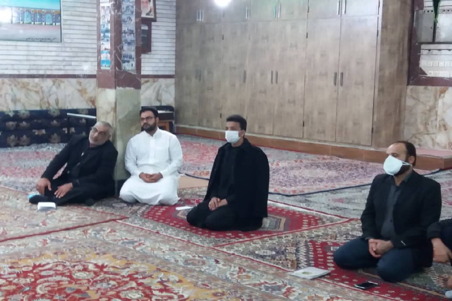 برگزاری جلسه قرآن در حسینیه امام مهدی(عج) لشکر آباد اهواز