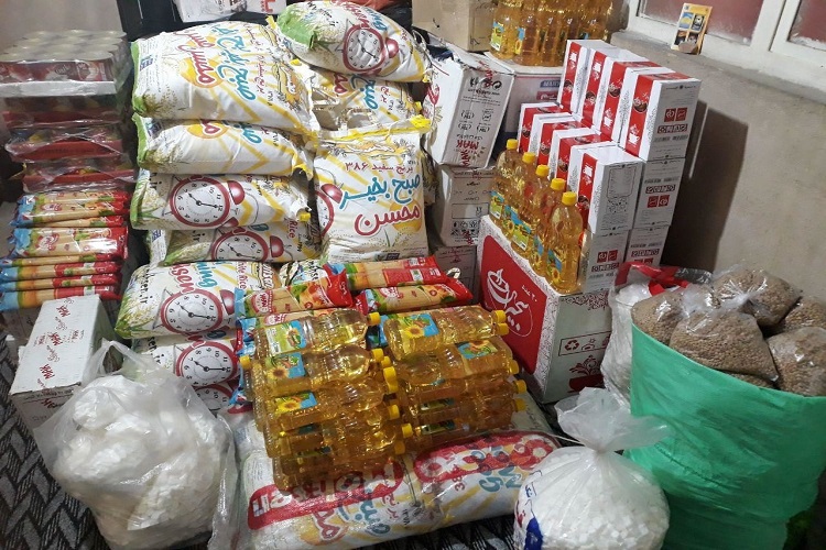 توزیع 1300سبد کالای معیشتی بین نیازمندان ماهدشتی